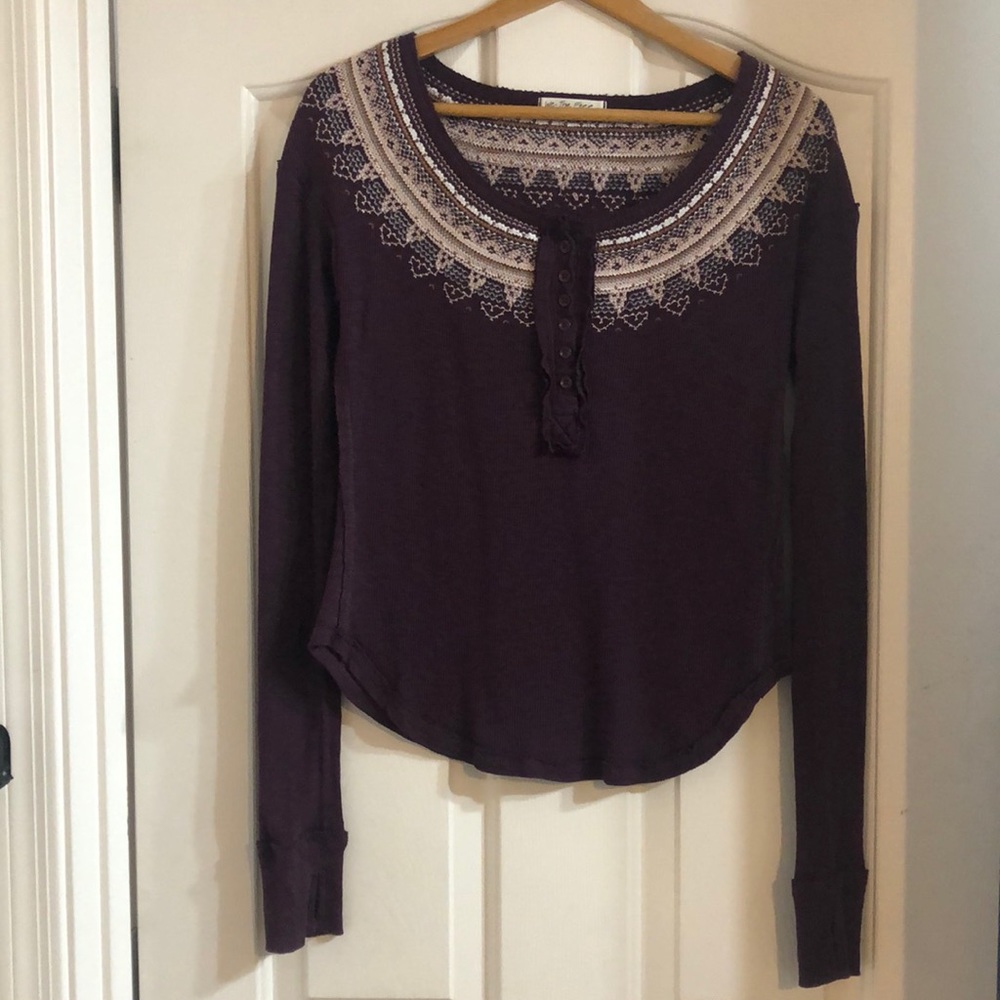 We The Free Free People Long Sleeve Women’s Top XS